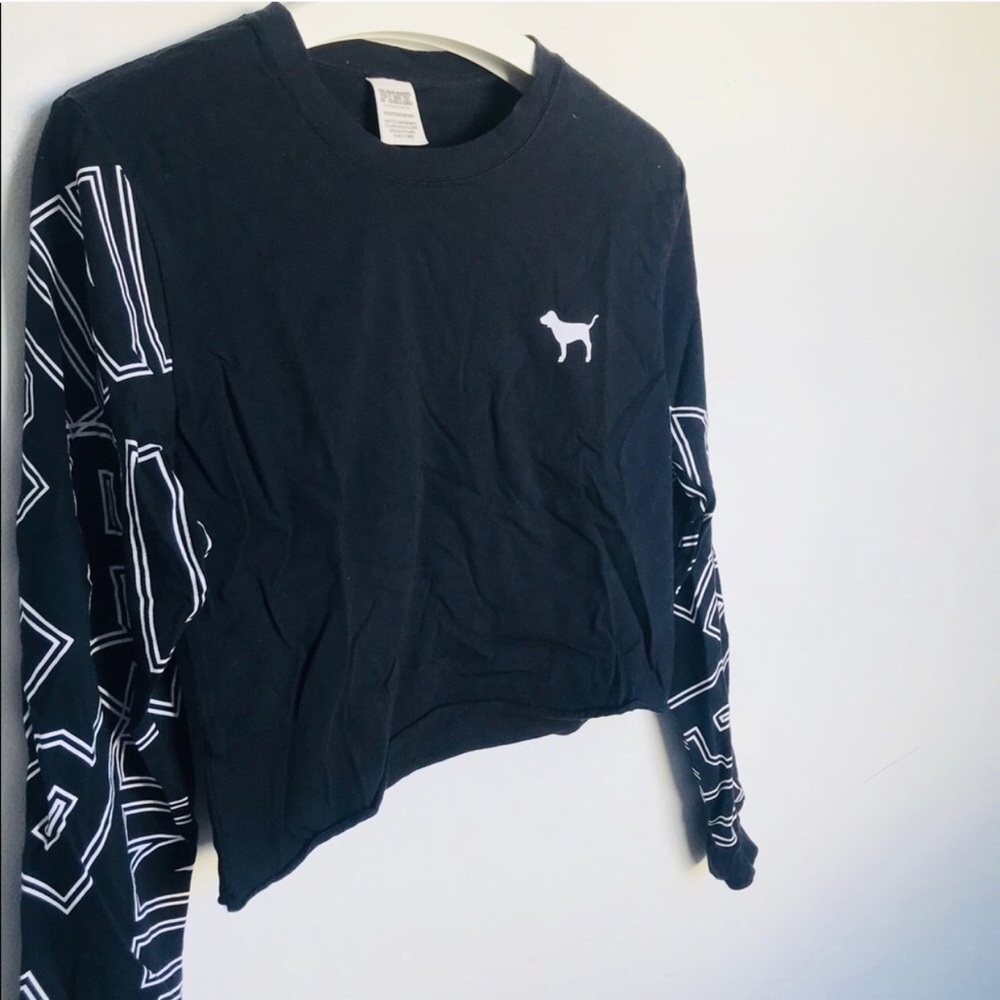 Two long sleeve XS PINK tops